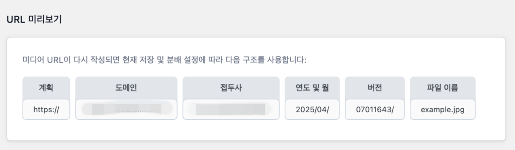 CloudFront 주소